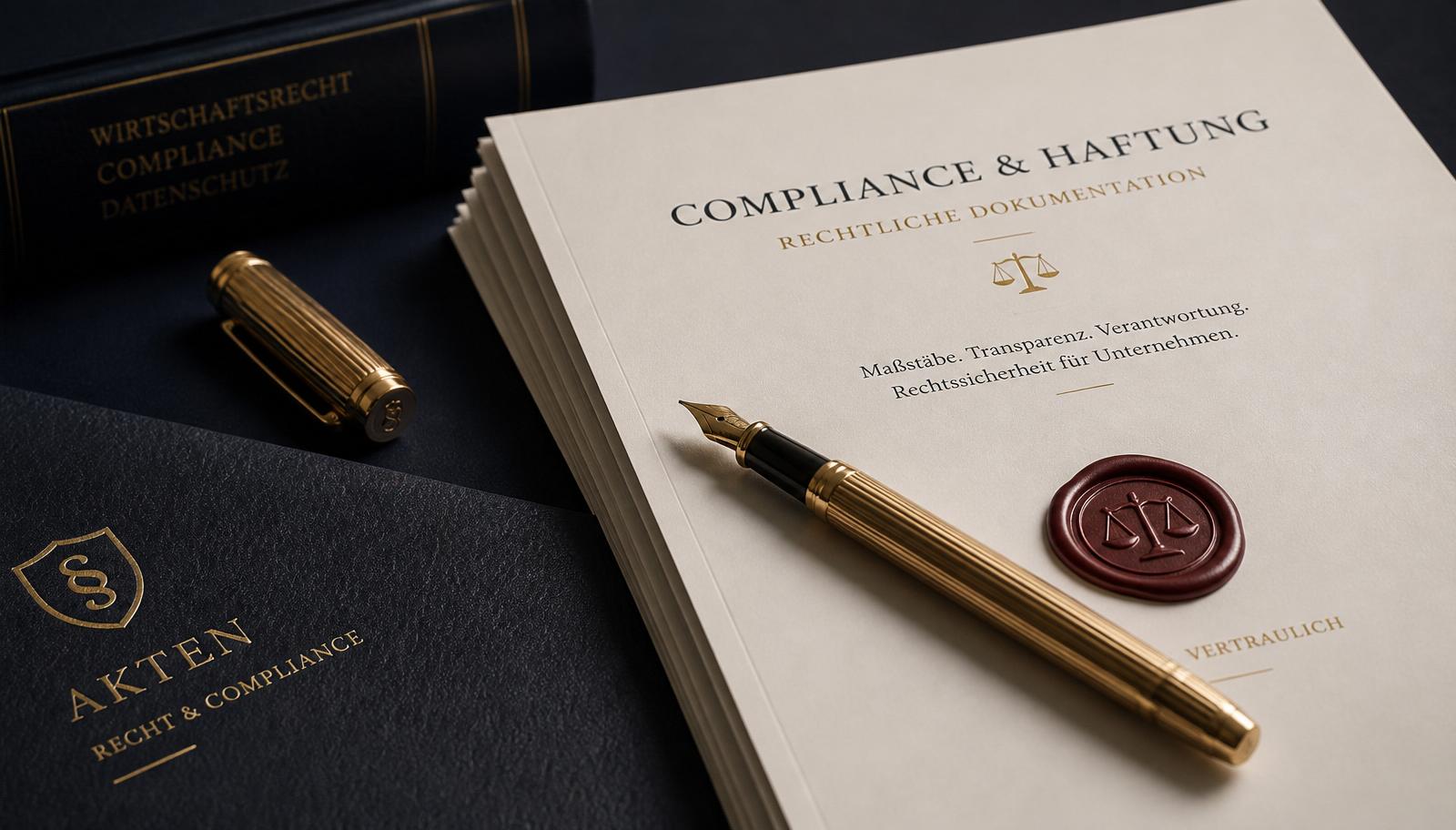 Rechtliche Dokumentation — Compliance & Haftung