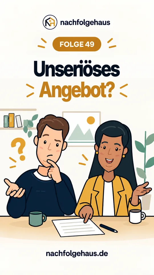 GmbH-Klartext Folge 49: GmbH kaufen – woran erkenne ich unseriöse Angebote? Warnsignale